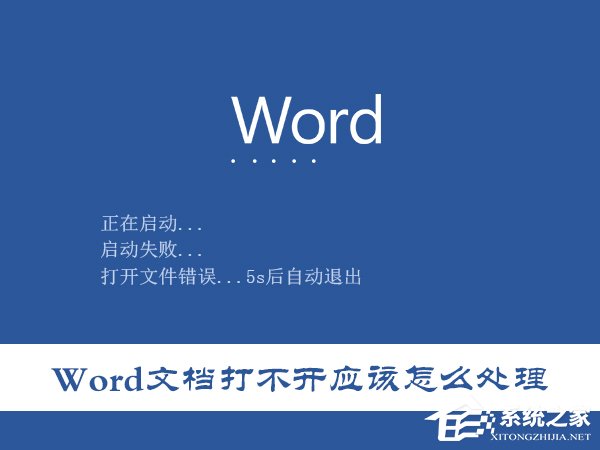 所有Word文档都打不开怎么办呢？