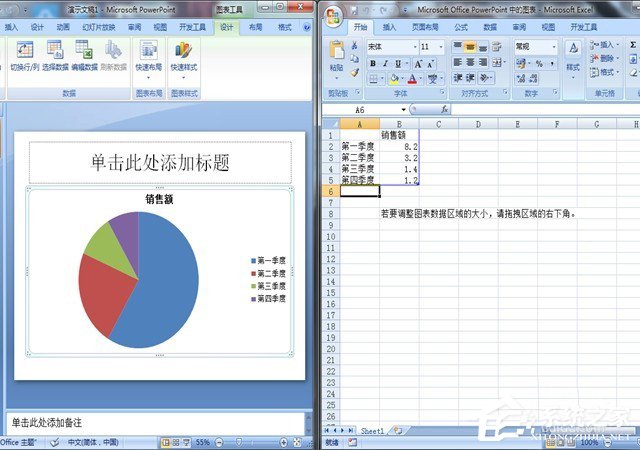 在PPT中怎么制作图表？PPT制作图表的方法